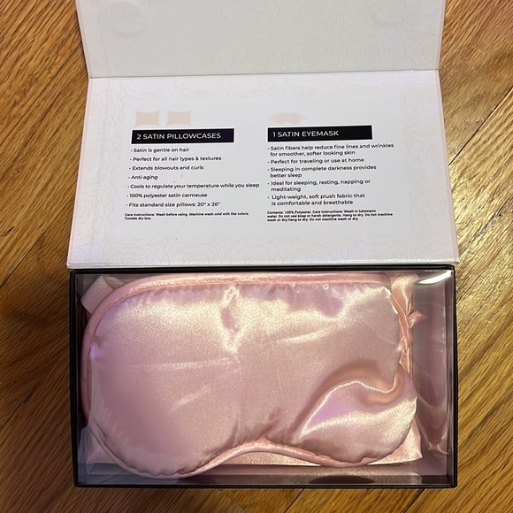 Beauty sleep satin sleep set BLUSH - Picture 3 of 4
